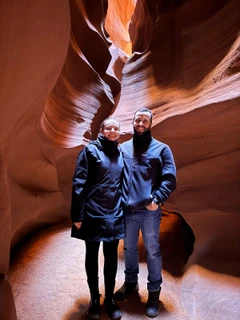 Recuerdo de un paseo de la pareja